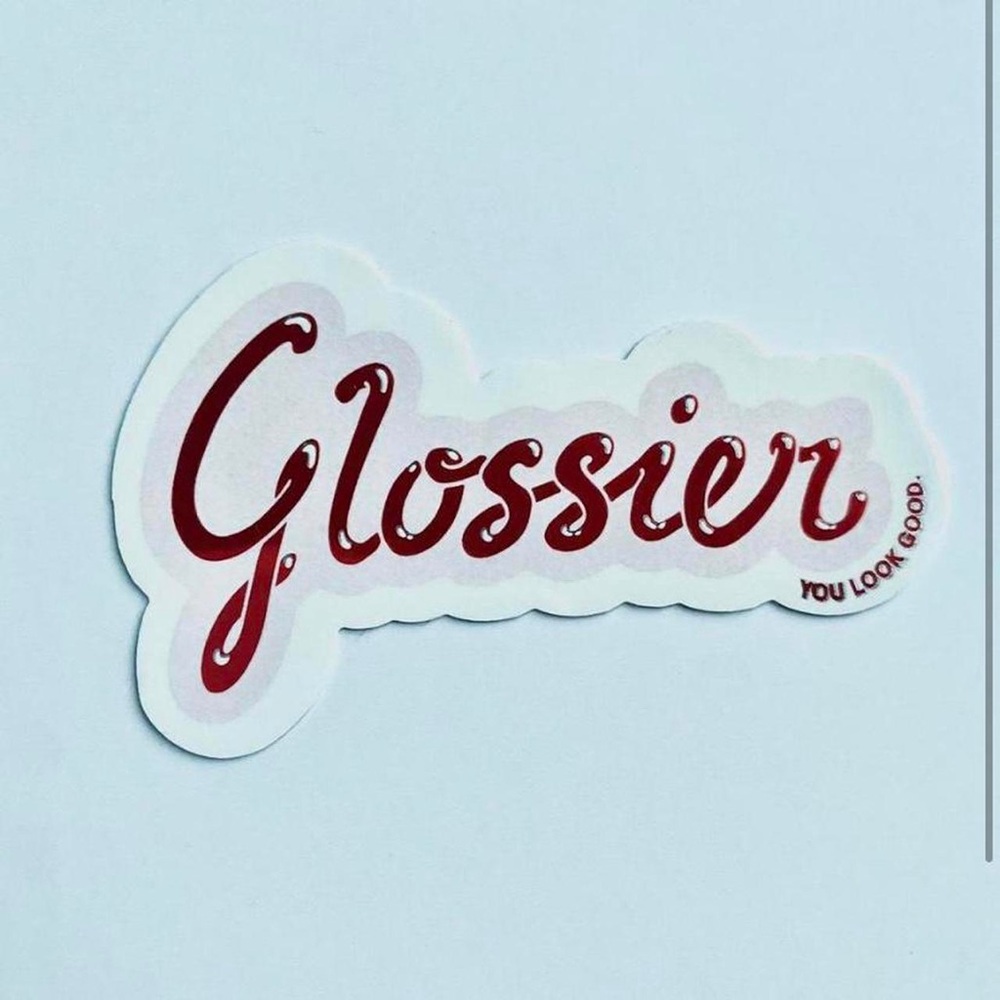 FREE Glossier Sticker
